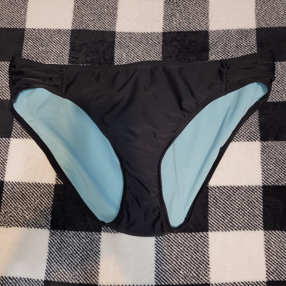 Beach Native black bikini bottoms